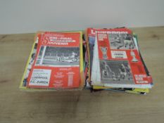 Liverpool Footbal Club Matchday Programmes 1960's to 00's including Liverpool V Blackpool Select