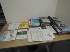 Netherfield/Kendal Town Matchday Programmes, 1970's to 00's, including Kendal Town V Manchester