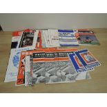 1950's and later Football Programmes, 1953-54 Liverpool V Huddersfield T, 1955 Wales V England, 1958