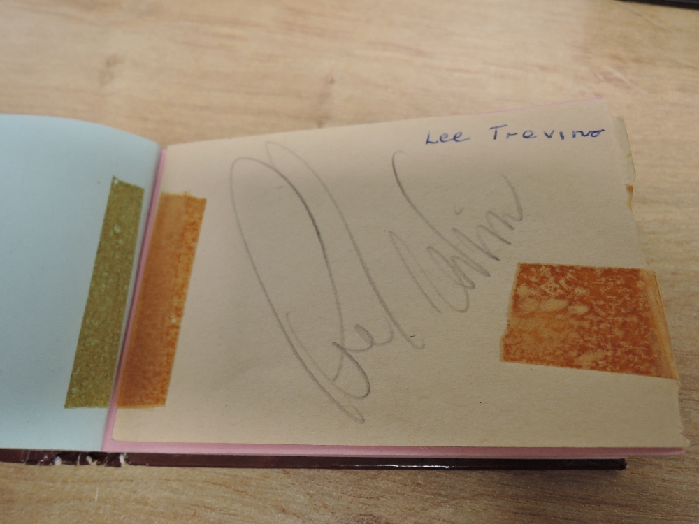 Golf Players Autograph Album, including Gary Nickolas, Seve Ballesteros, John Morgan, ED Sneed, Nick - Image 30 of 31