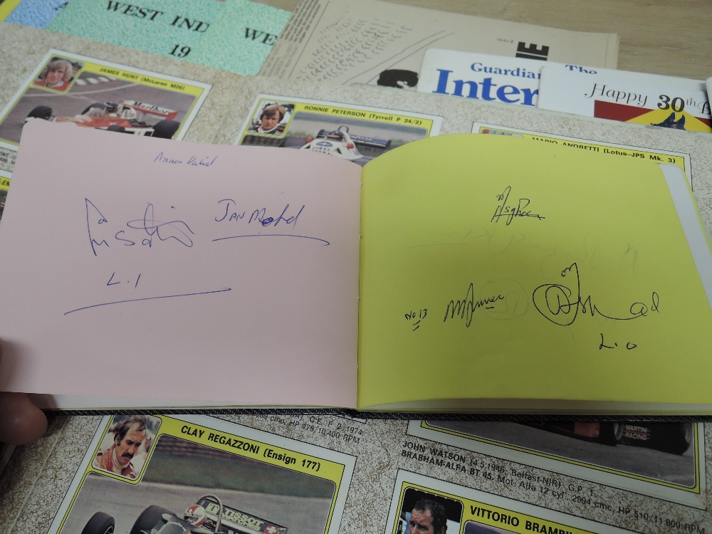 Sporting Interest, 1980 England Tour of the West Indies Programme bearing signatures to reverse, - Image 12 of 16