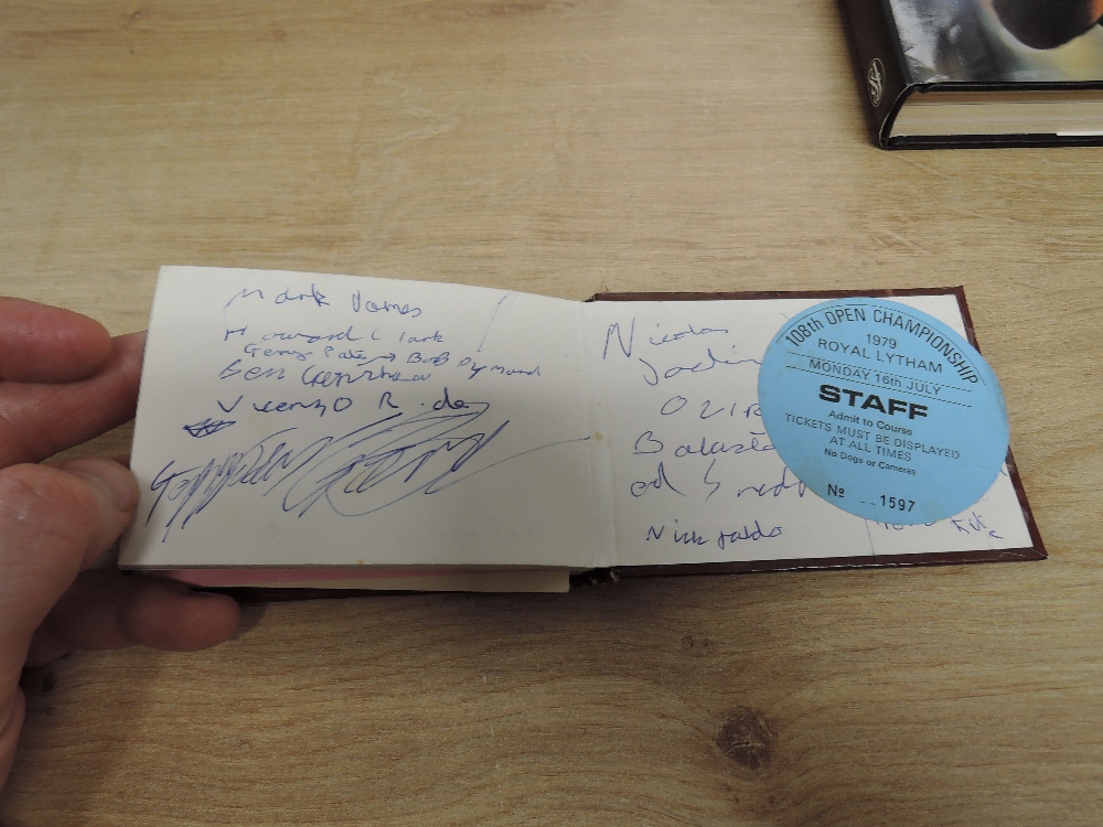 Golf Players Autograph Album, including Gary Nickolas, Seve Ballesteros, John Morgan, ED Sneed, Nick - Image 31 of 31