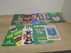 Cup Final Programmes, 1977 FA Cup Liverpool V Manchester United, 1978 FA Cup Arsenal V Ipswich, 1978