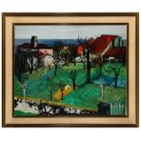 PIERRE THERON (FRENCH 1918 - 2001) 'Novembre a Xaintrailles' Oil on canvas, 65 x 81cm Signed;