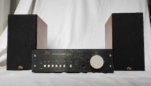 An AVI Labratory Series Amplifier and AVI Neutron IV Speakers CONDITION REPORT: As