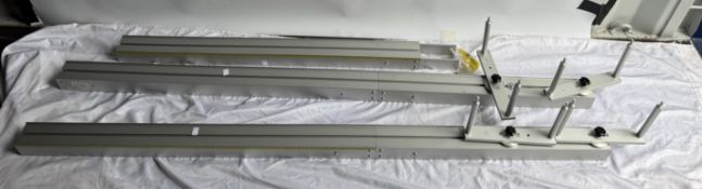 An A&F ARchery products aluminium string jig