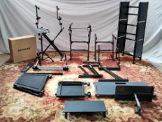 A Collection of Studio Instrument and Equipment Stands including a Quiklok : QL400 Adjustable