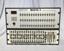 Doepfer MAQ16/3 and Analogue Solutions Oberkorn Uewerker Analogue Sequencers CONDITION