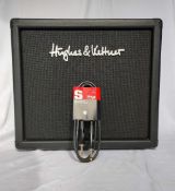 Hughes and Kettner TM 112 guitar speaker cabinet with stagg speaker cable CONDITION