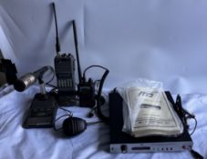 Amateur Radio equipment - A Yaesu FT-727R VHF/UHF Transceiver together with a Yaesu Submersible