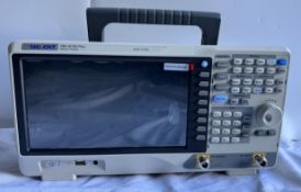 A Siglent SSA 3015X PLUS spectrum analyser (Sold as seen,