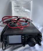 Amateur Radio Equipment - A Yaesu FT-991A HF/VHF/UHF all mode transceiver and manual (sold as seen,