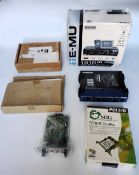 A collection of Computer Audio Digital Interfaces and Cards including an EMU 1616M Cardbus audio