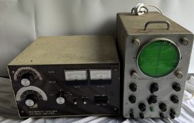 Amateur Radio equipment - A Heatherlite Explorer HF Linear Amplifier together with an Heathkit