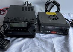 Amateur Radio equipment - A Yeasu FT-891 HF/50MHZ Tranceiver together with a Yaesu Antenna Tuner