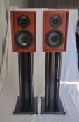 Wharfedale Denton 80th Anniversary Speakers with Stands - In original box complete with packaging