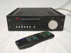 AVI Labratory Series Amplifier and Remote Control CONDITION REPORT: Tested and