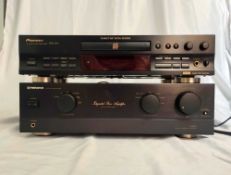 Pioneer A400 Amplifier and PDR-609 CD Player/ Recorder CONDITION REPORT: Both tested