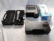 A collection of Various Microphones and Accessories including anAKG C 3000 and mount in its hard