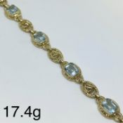 AQUAMARINE BRACELET