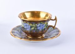 Biedermeier Sammeltasse wohl Thüringen