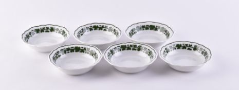 6 Kompottschalen Meissen