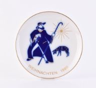 Weihnachsteller KPM Berlin