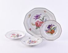 Konvolut Teller, um 1900