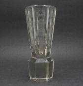 Logen-Glas 'Freimaurer Kanone' / A Masonic glass, deutsch, um 1902