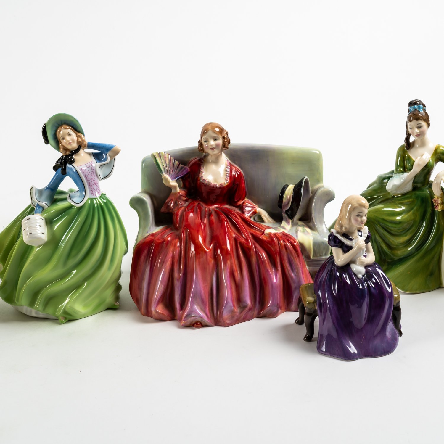 ROYAL DOULTON TWELVE VARIOUS FIGURES (12) - Image 4 of 9