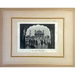 INDIA - PUNJAB - Original 1900s Photographic print of The Golden Temple, Amritsar. Early–Mid 1900s