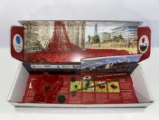 A Paul Cummins Ceramics commemorative poppy, with box