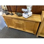 Light oak sideboard
