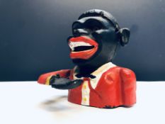 Reproduction cast iron money box