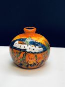 Anita Harris tuscany vase signed in gold