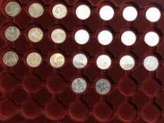 Collectable 10p coins A-Z - 26 coins in total