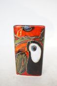 Anita Harris toucan vase signed in gold
