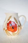 Moorcroft harvest poppy jug