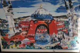 Ned Pamphilon print titled Sofie 1998 signed by th