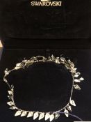 Swarovski necklace as new with box & certificates