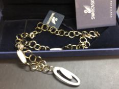 Swarovski chain & pendant - as new with tags
