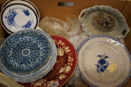 Good collection of early cabinet plates