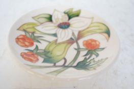 Moorcroft coaster cold hunter pattern