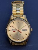 Seiko 5 automatic wristwatch day/date app at 3 o c