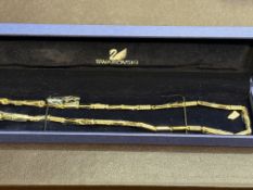 Swarovski necklace with box