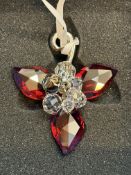 Swarovski pendant with box