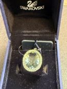 Swarovski ring with box