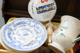 Box of ceramics and others