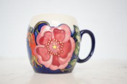 Moorcroft wild rose pattern mug