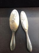 W.M.F art nouveau brushes x2